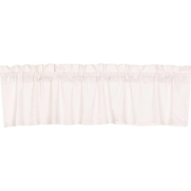 Simple Life Flax Antique White Valance Curtain 16x72 VHC Brands - The Fox Decor